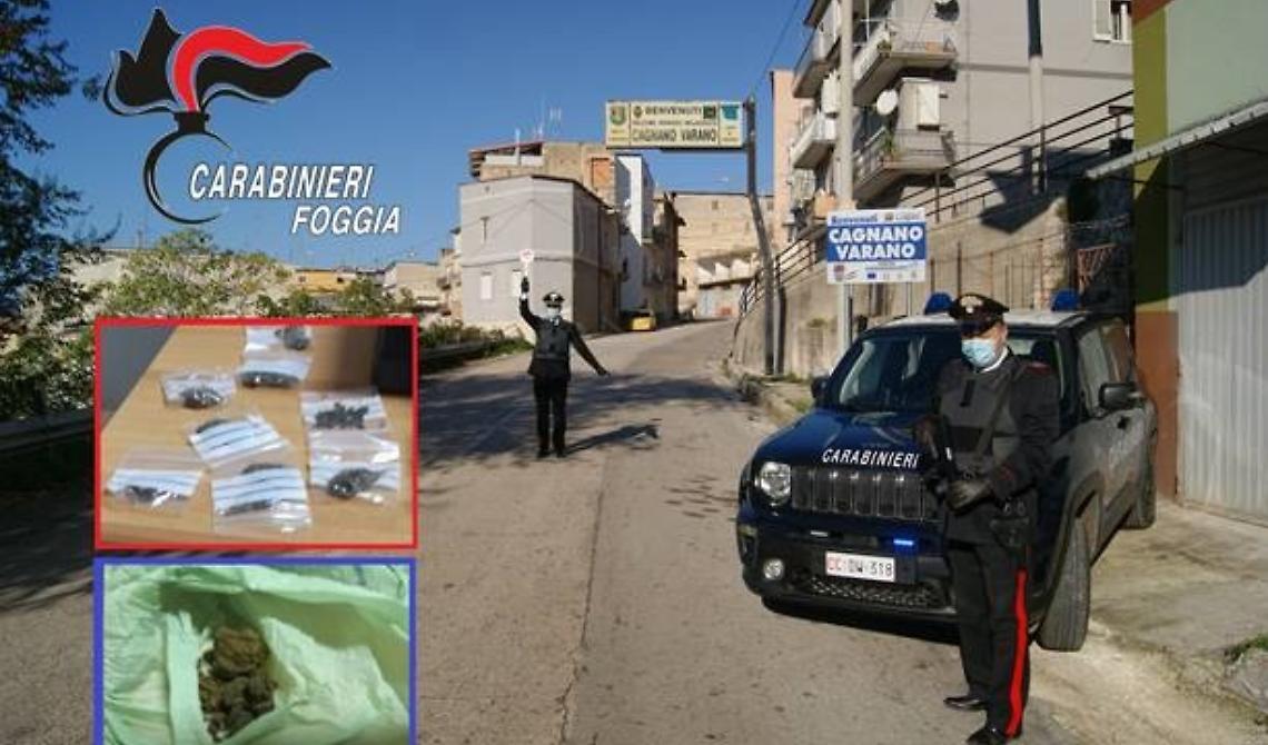 I Carabinieri passano al setaccio il Gargano imbottito di droga tra cocaina nel motore, marijuana nei muri e dentro i calzini