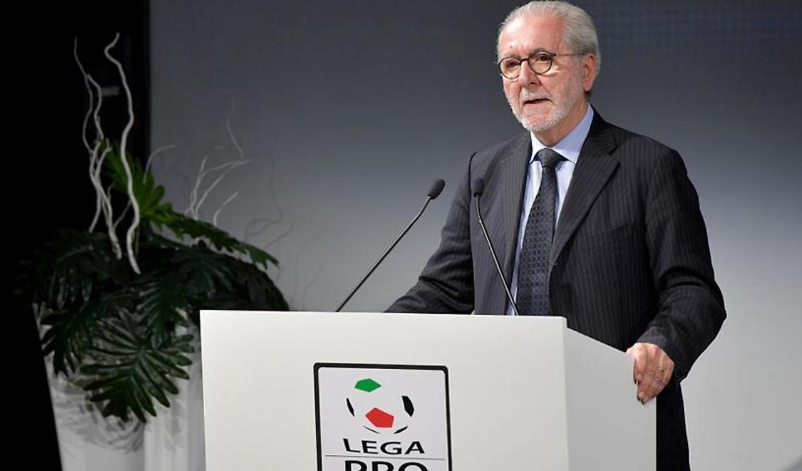 Il presidente di Lega Pro in campo contro l'attentato al capitano del Foggia