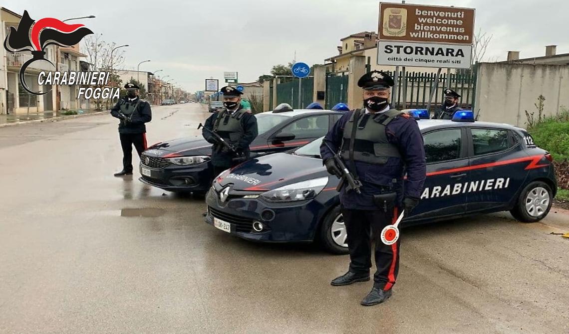 I Carabinieri arrestano a Stornara un 24enne bulgaro ricercato in tutta Europa