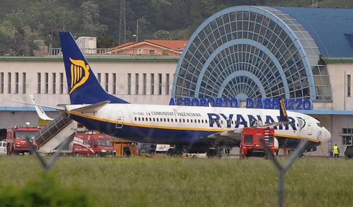 In quarantena anche i passeggeri foggiani e molisani, tra i 136 atterrati a Pescara provenienti da Londra Stansted