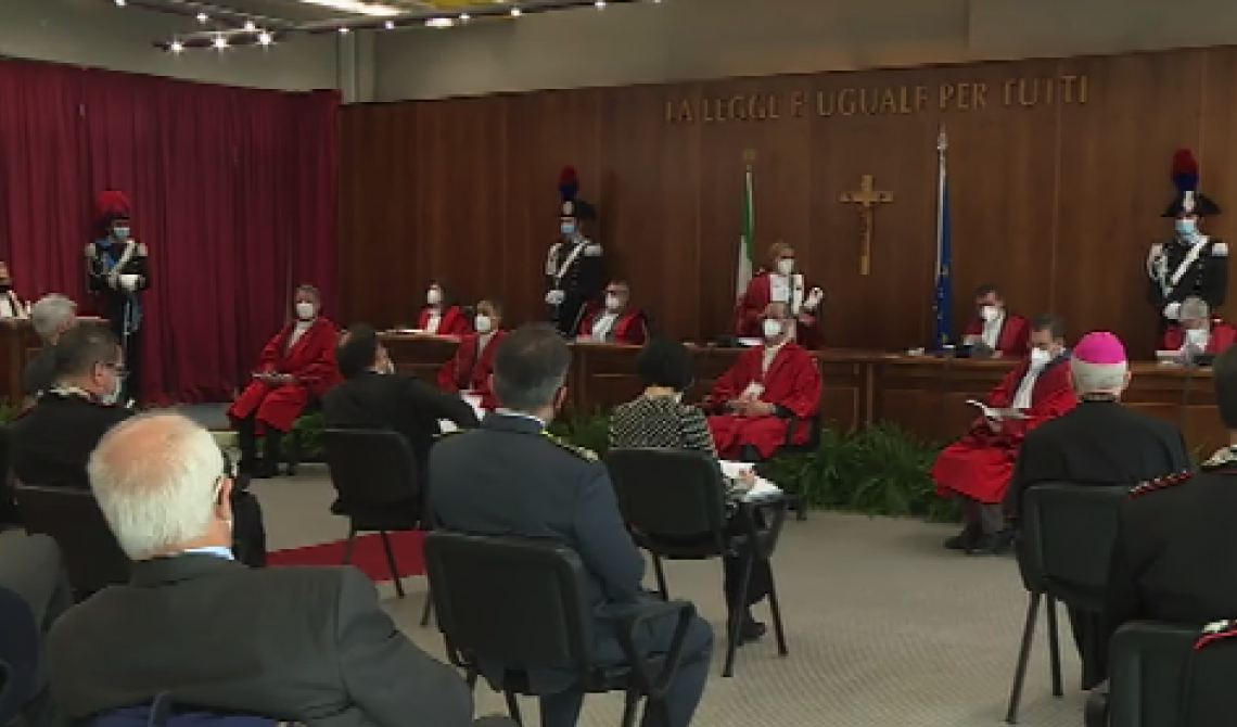 Anno giudiziario: calano i reati. Ma la Procura fa spesso gol: record di accoglimenti