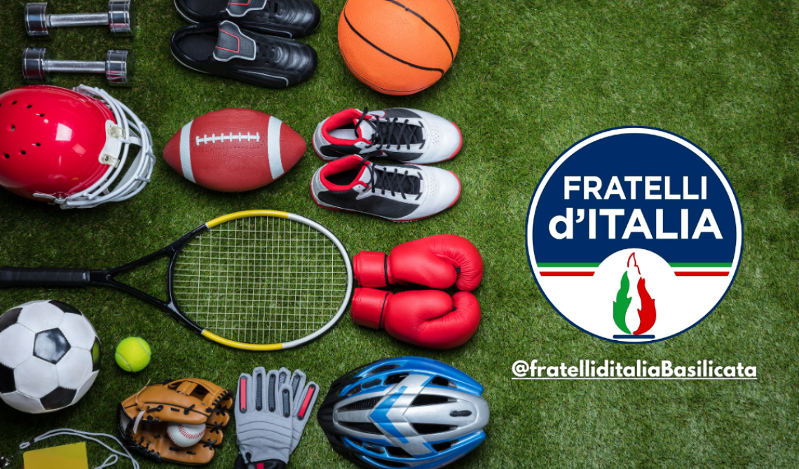 FdI Basilicata al fianco delle società sportive. «Strumenti di sostegno per una categoria non meno importante di altre»