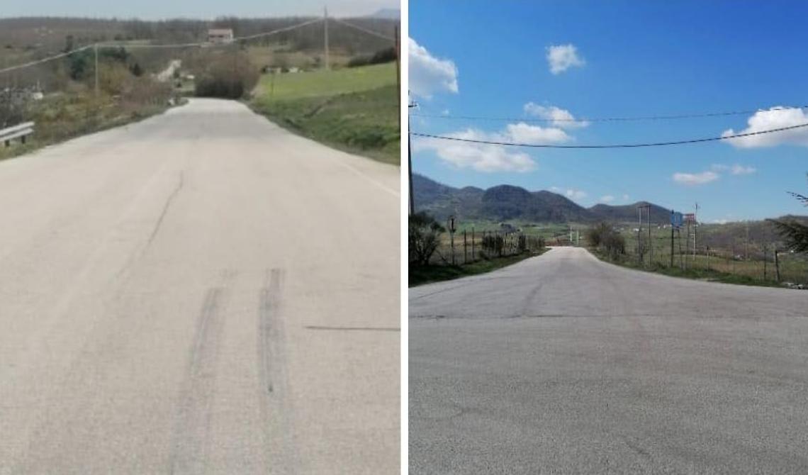 Vietri di Potenza: la segnaletica fantasma sulla strada comunale "Prima Cugni"  
