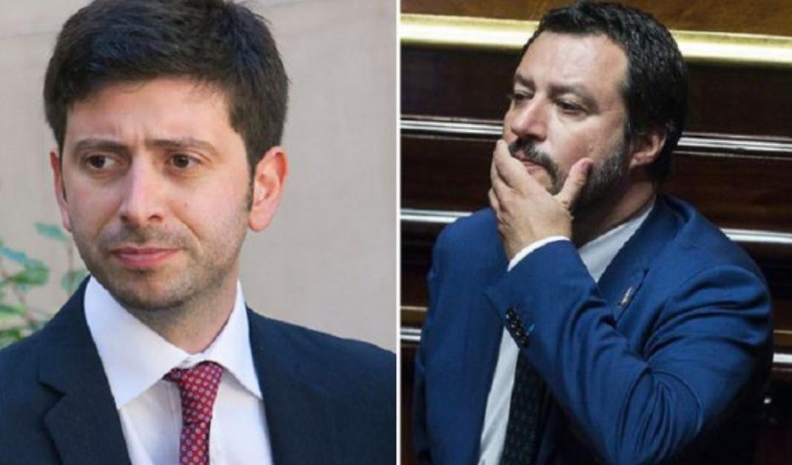 Salvini in pressing su Speranza: «Non capisce il dramma di partite Iva e lavoratori autonomi»