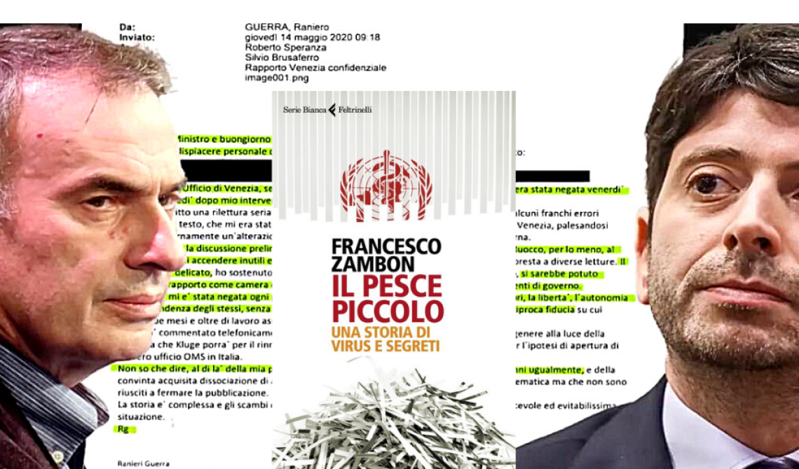 "Il pesce piccolo. Una storia di virus e segreti" il libro di Zambon che farà tremare le stanze del ministero 