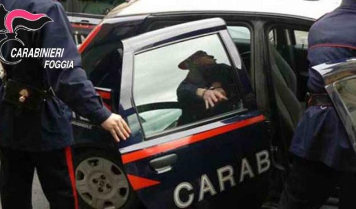 Maltrattava la moglie da sette anni, arrestato dai Carabinieri 33enne di Foggia