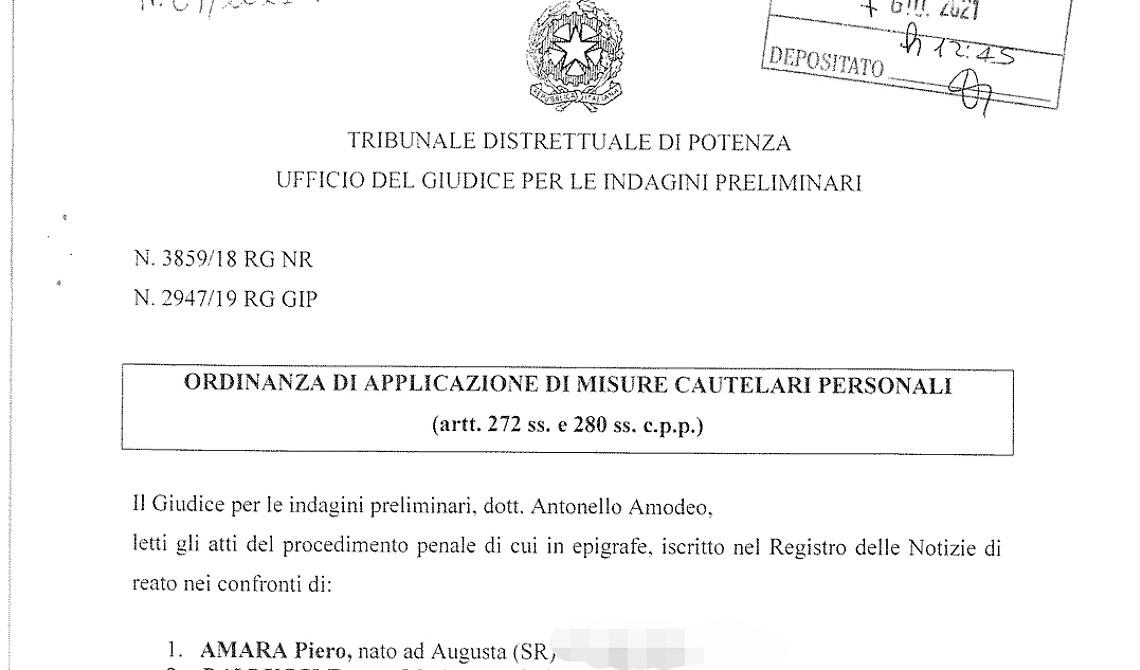  Ex Ilva, dieci indagati oltre Amara: sequestro preventivo 278mila euro 