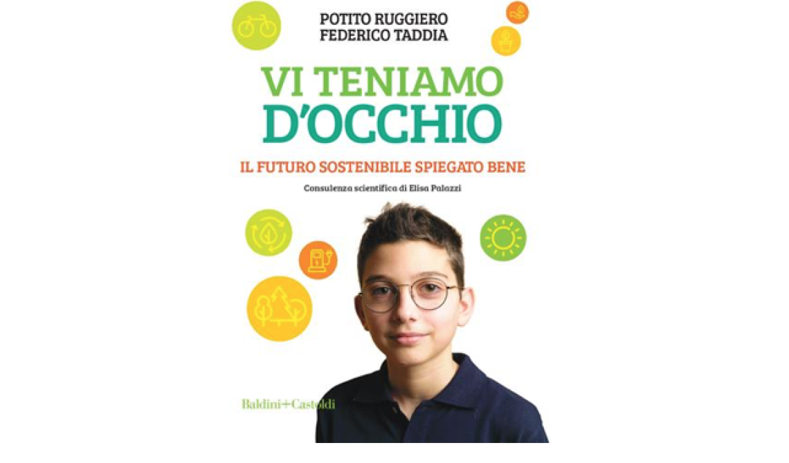 Come salvare il pianeta? Te lo dice Potito, in un libro scritto a quattro mani con Federico Taddia