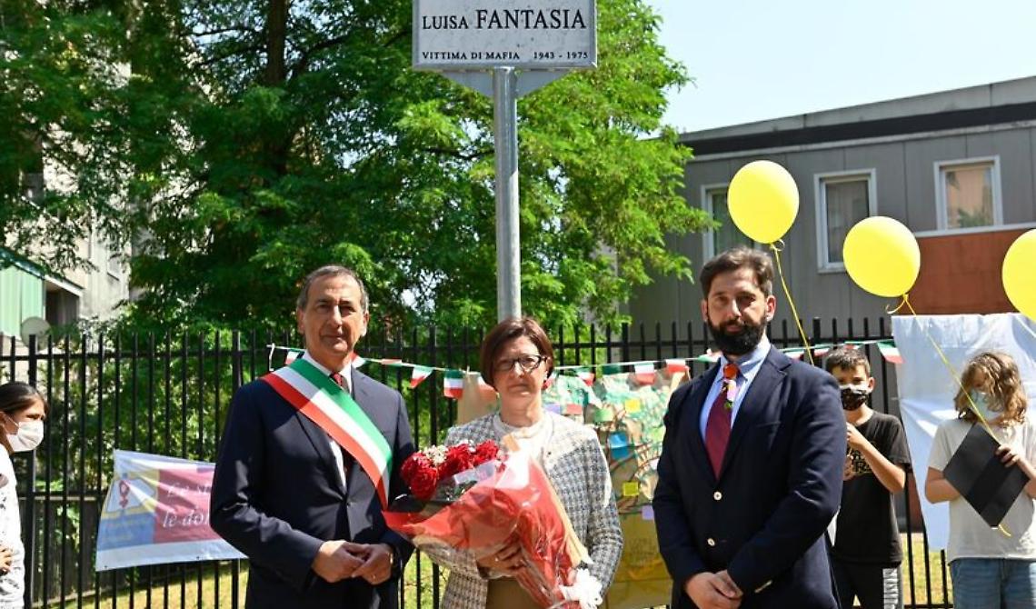 A Milano Sala apre il giardino dedicato a Luisa Fantasia, la foggiana seviziata e uccisa per ritorsione contro il marito carabiniere