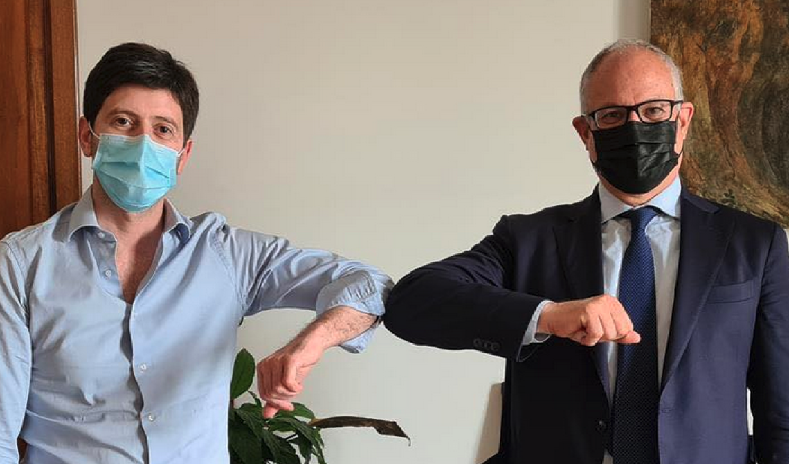 Speranza lavora da leader della sinistra: endorsement a Gualtieri per Roma