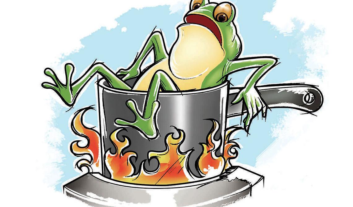 È a pranzo che si fa la rivoluzione, disse la rana che finì bollita