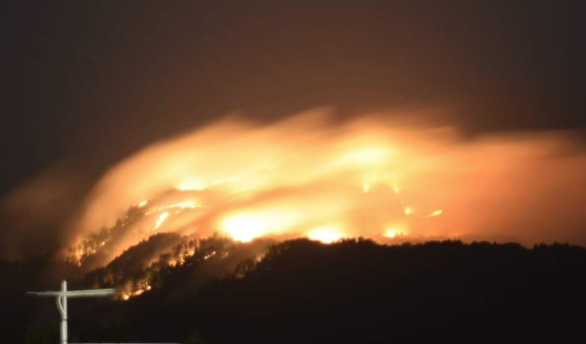 Bruciano i Monti dauni: 40 ettari distrutti a Monte Cornacchia