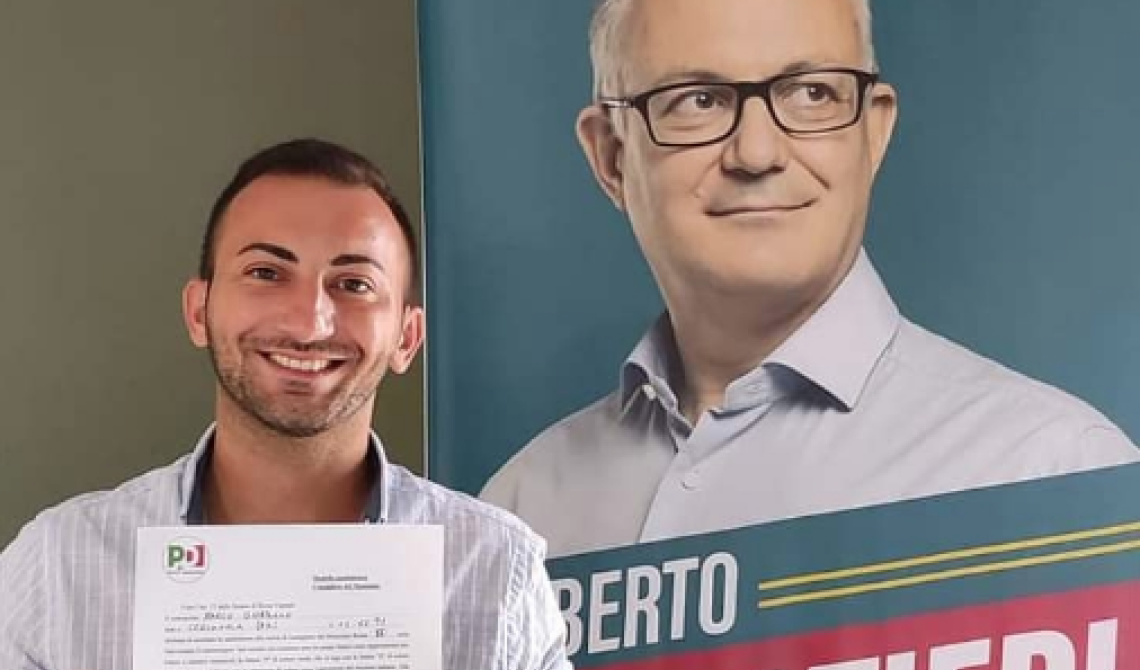 Da Cerignola a Roma, la sfida Capitale di Marco Giordano candidato con Gualtieri