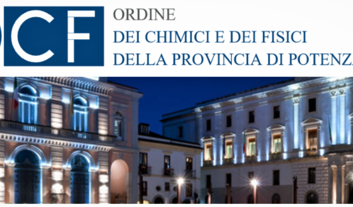 Rinnovato il Consiglio direttivo dell'Ordine dei Chimici e Fisici di Potenza, Gianessi confermato presidente