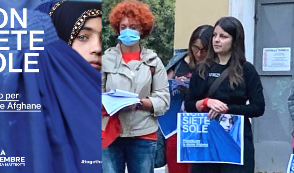 'Non siete sole, presidio per le donne afgane', la Basilicata con Pipponzi e Mignoli risponde presente