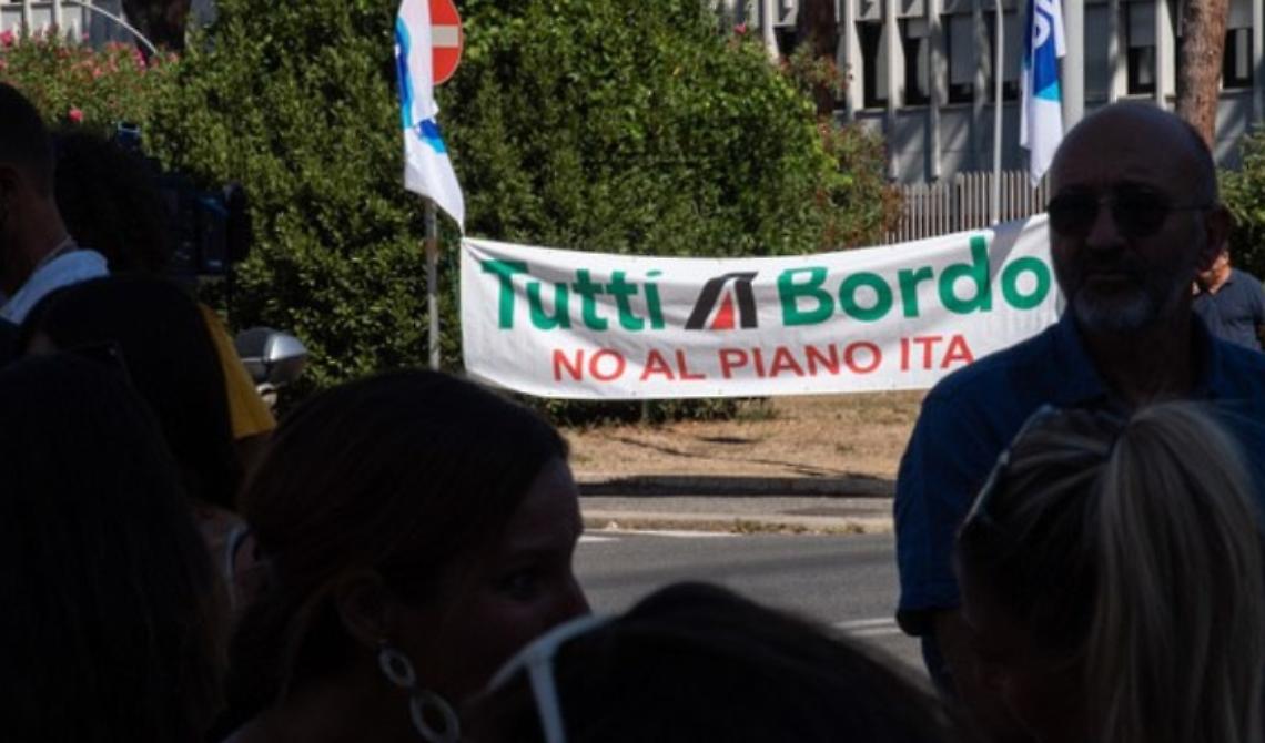 «Quella di Ita è una questione vergognosa»: a Potenza il segretario della Uil, Bombardieri, fa il punto