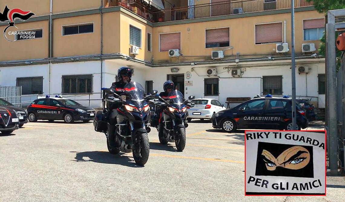 Fantasia e sregolatezza, "Ricky ti guarda" finisce in manette a Manfredonia