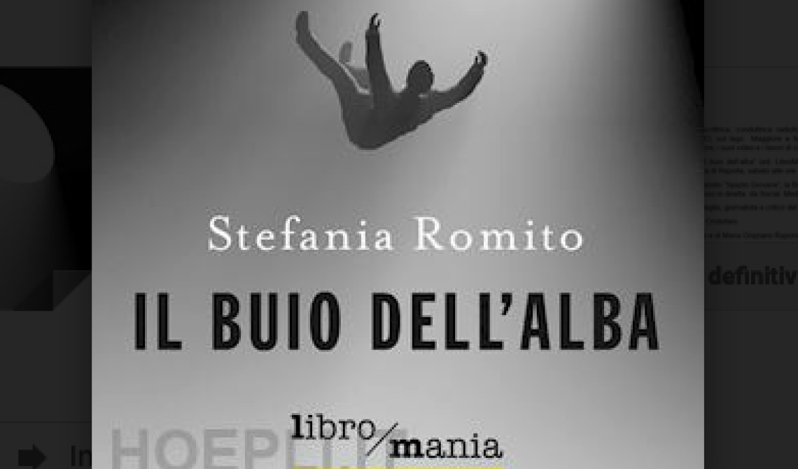 Rapolla, Stefania Romito presenta il suo ultimo libro: Il buio dell’alba