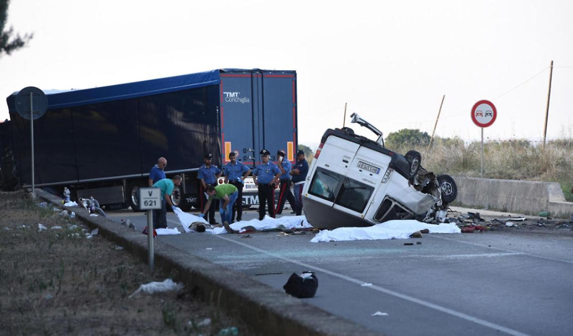 Caporalato, arrestato imprenditore di Cagnano Varano per la morte dei 12 braccianti africani a Lesina nel 2018