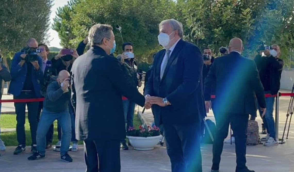 Sembrava solo ieri con Conte, Emiliano a Draghi: "Siamo con lei, fino in fondo, senza se e senza ma"
