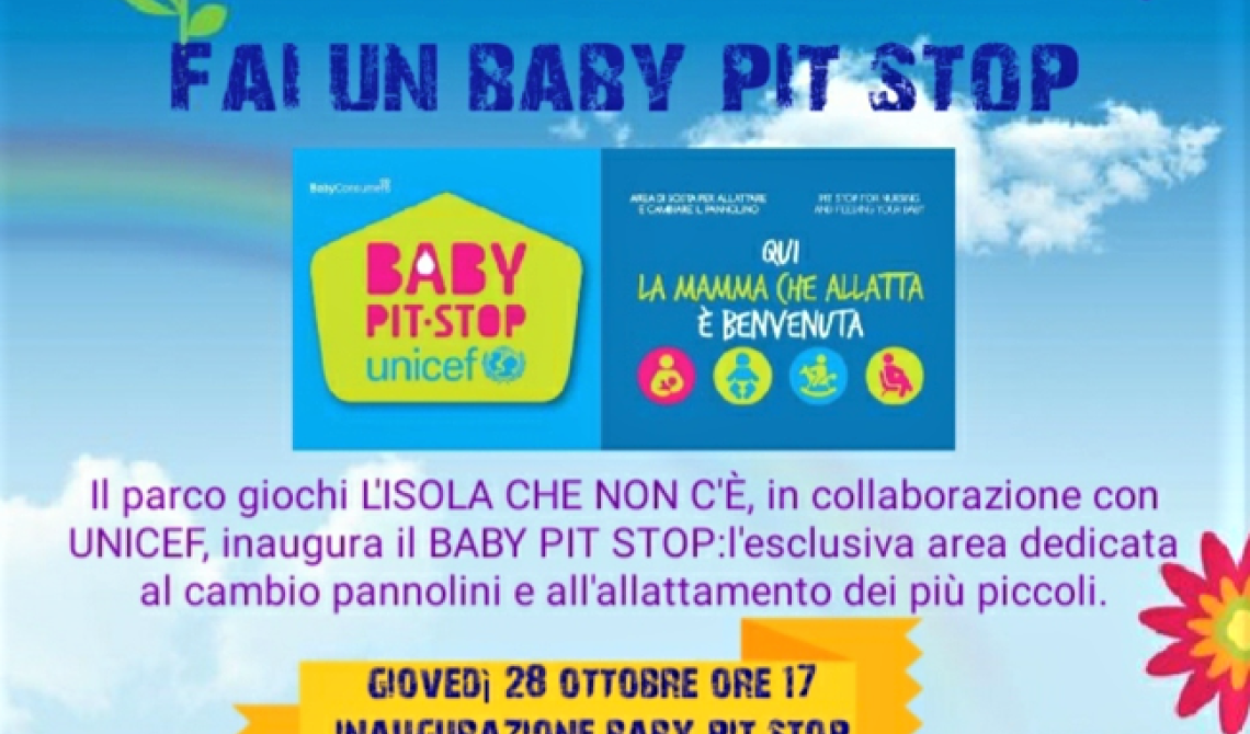 A Potenza l'area 'Baby pit stop: qui la mamma che allatta è benvenuta'. Domani l'inaugurazione