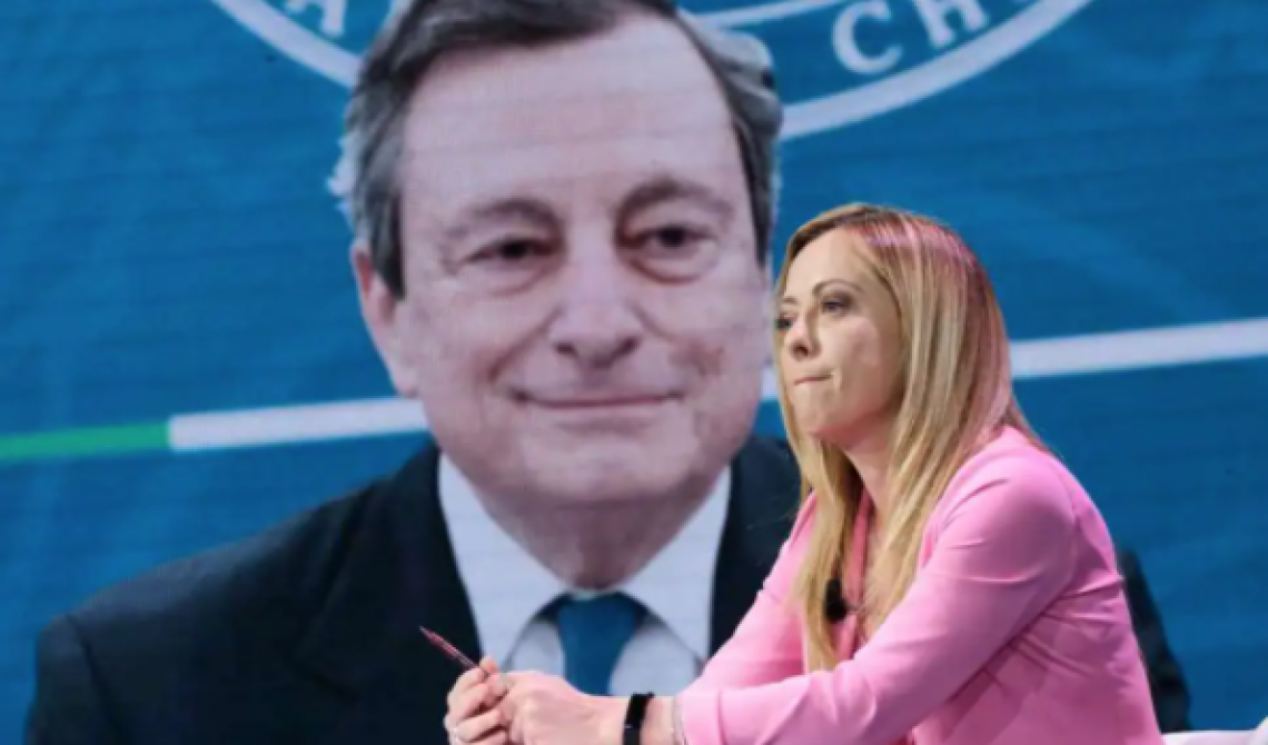 Pure Giorgia tentata da Draghi: «Ho un buon rapporto, mi ascolta»