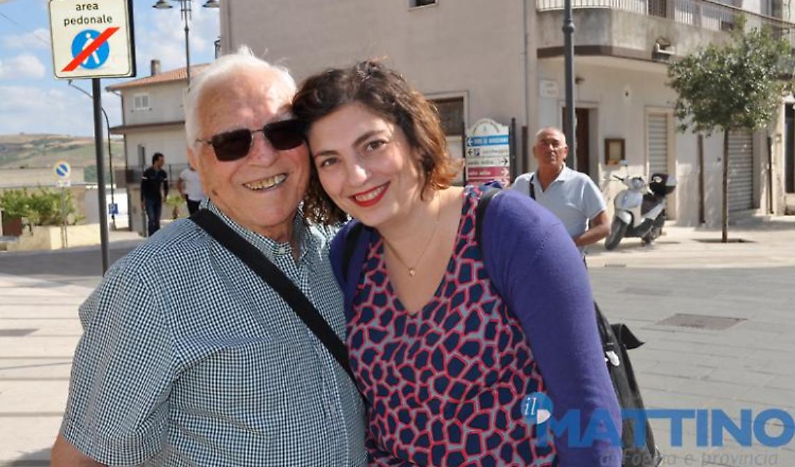 Laura Castelli perde il nonno del cuore, Luigi, di Rocchetta Sant'Antonio
