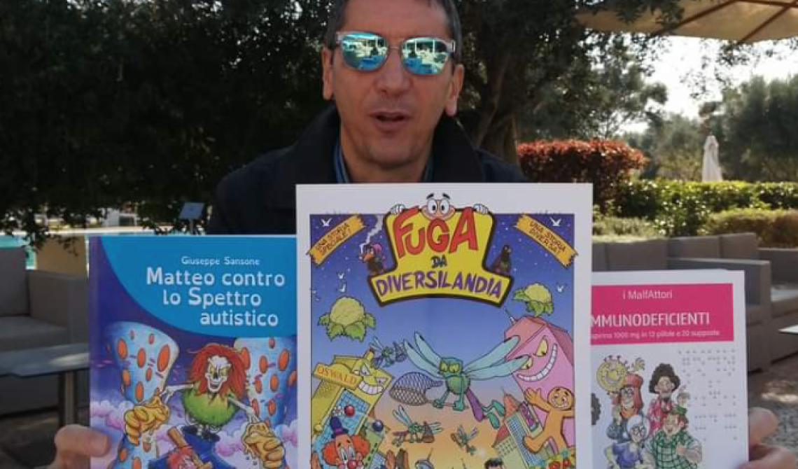 Il Sansone della Puglia che con la forza dei fumetti colora anche il silenzio degli ultimi