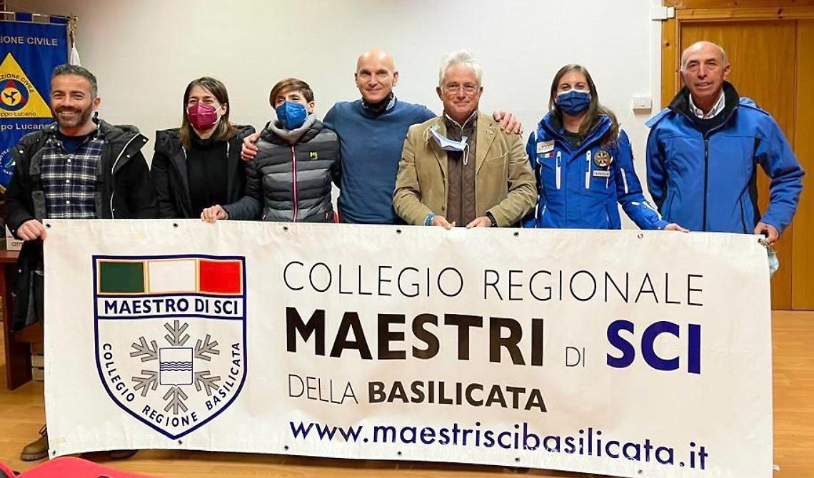 Rinnovo del Consiglio direttivo del Collegio regionale dei Maestri di Sci della Basilicata: Massocchi (Presidente), Ruggieri (Presidente)