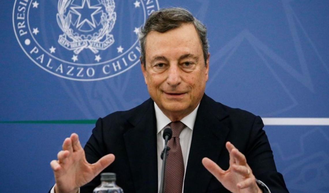 Draghi e lo scippo dell'acqua pubblica dietro l'Abracadabra della pandemia