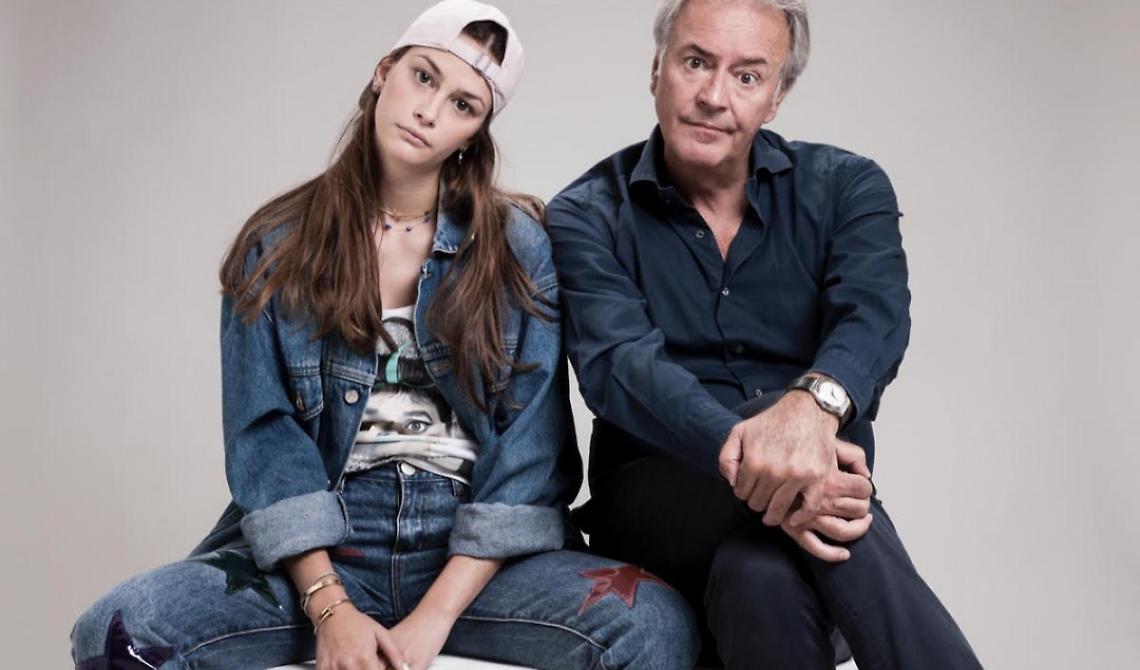 A Lavello Partenza in salita, con Corrado tedeschi e sua figlia Camilla