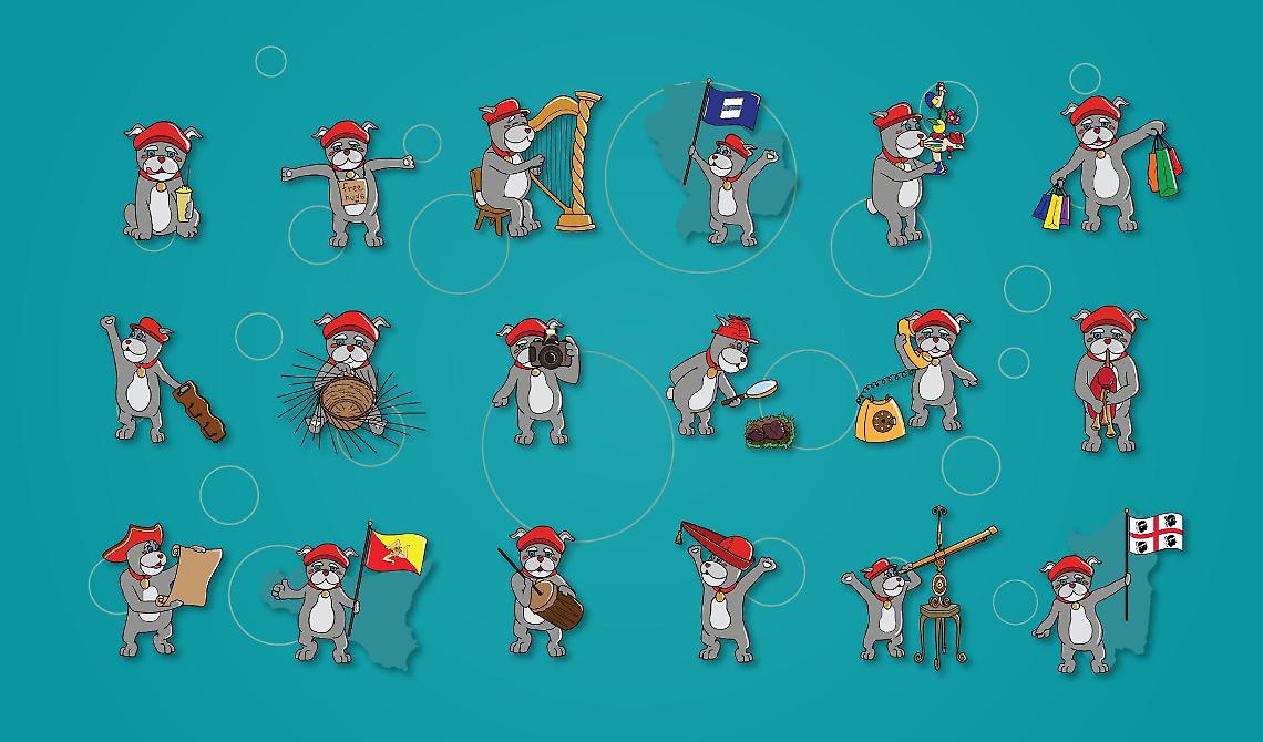 iinformatica e Unpli Basilicata aprono il nuovo anno con gli stickers di Caggiulino