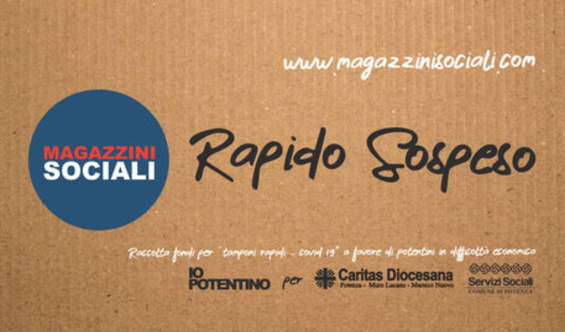 A Potenza arriva il tampone sospeso e il capoluogo lucano ha risposto con grande altruismo 