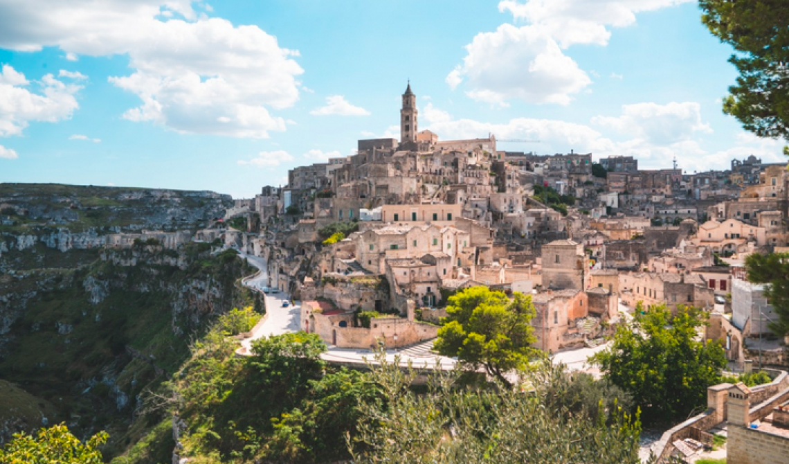 Matera è la città più accogliente del Mondo. Prima posizione nella classifica di Booking 