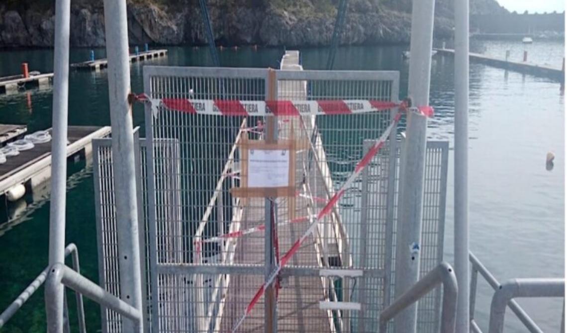 A Maratea preoccupa il Pontile sotto sequestro: l'allarme dei pescatori e del Consorzio turistico