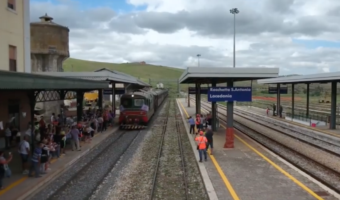 Parte il cantiere per la ferrovia storica di Rocchetta Sant'Antonio, Franceschini: «Grossa spinta per le aree interne»
