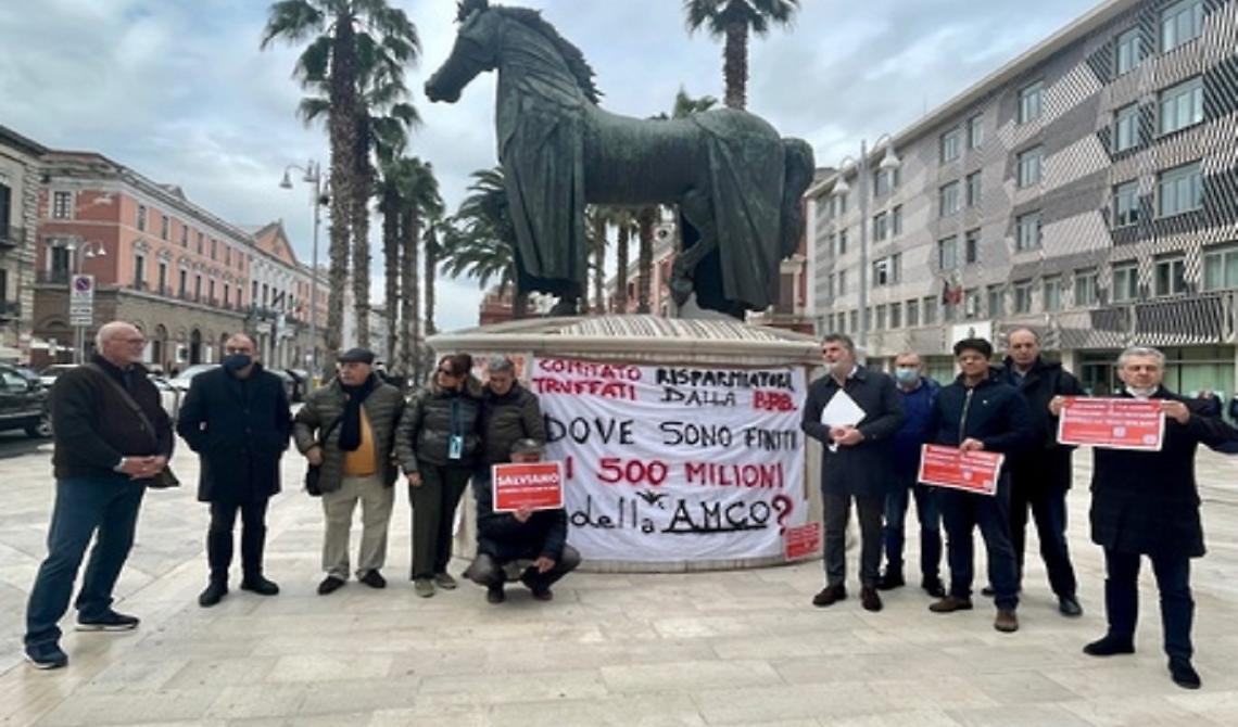 Popolare di Bari: gli azionisti si ritengono truffati e chiedono i ristori alla Regione Puglia 