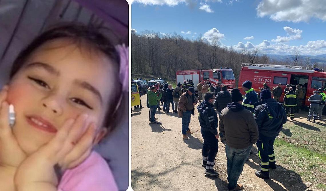 Elicotteri, cani e centinaia di persone alla ricerca di Nicole, la bimba di 5 anni scomparsa a Sant'Angelo Limosano