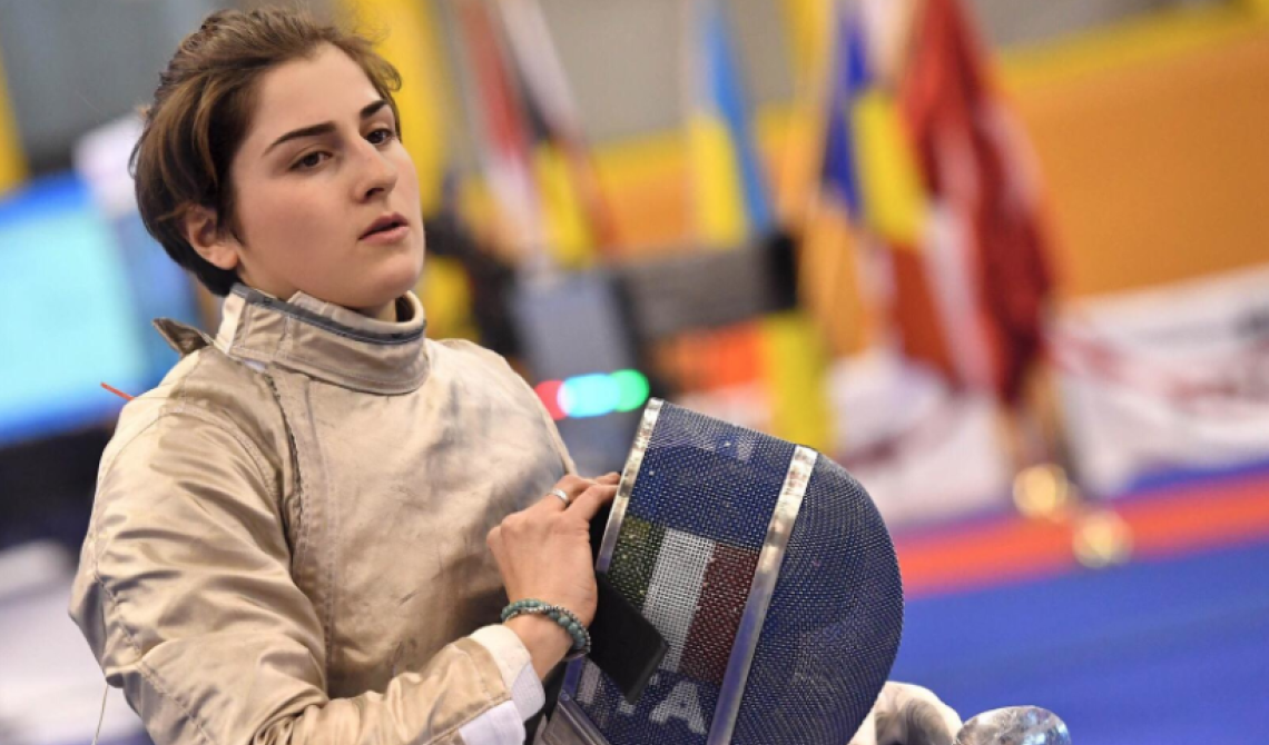 La foggiana Martina Criscio madrina del Grand Prix internazionale di scherma a Padova
