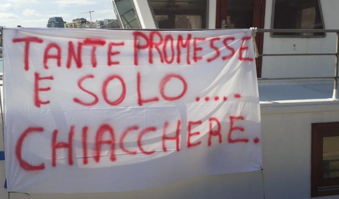 «Tante promesse e solo chiacchiere». Da Termoli monta la rabbia delle Marinerie contro Draghi: pescherecci di Abruzzo, Marche, Molise e Puglia fermi per sette giorni