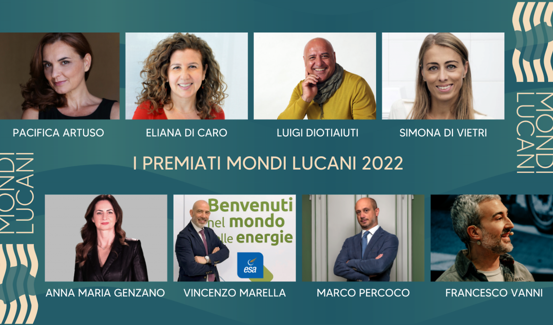 A Matera il Premio Mondi Lucani 2022 giunto alla quarta edizione: ecco i nomi dei premiati