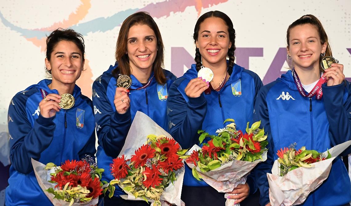 Europei di Scherma, nel fioretto la medaglia d'oro parla lucano con Francesca Palumbo