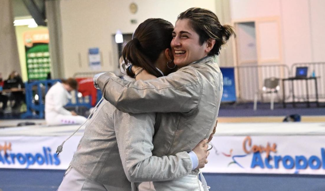 Le foggiane Martina Criscio e Michela Battiston conquistano l'argento ai Campionati europei assoluti di scherma di Antalya