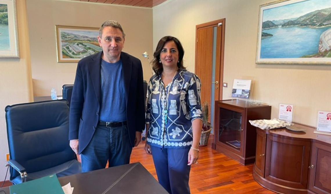 L'incontro il Difensore Civico e l'Au di Aql Andretta: " Il consumatore è e sarà sempre al centro della nostra mission"