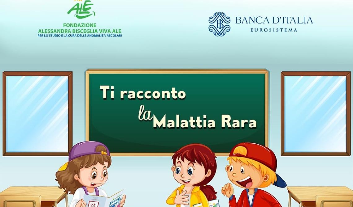 Ecco il progetto scolastico “Ti racconto la malattia rara” della Fondazione Alessandra Bisceglia