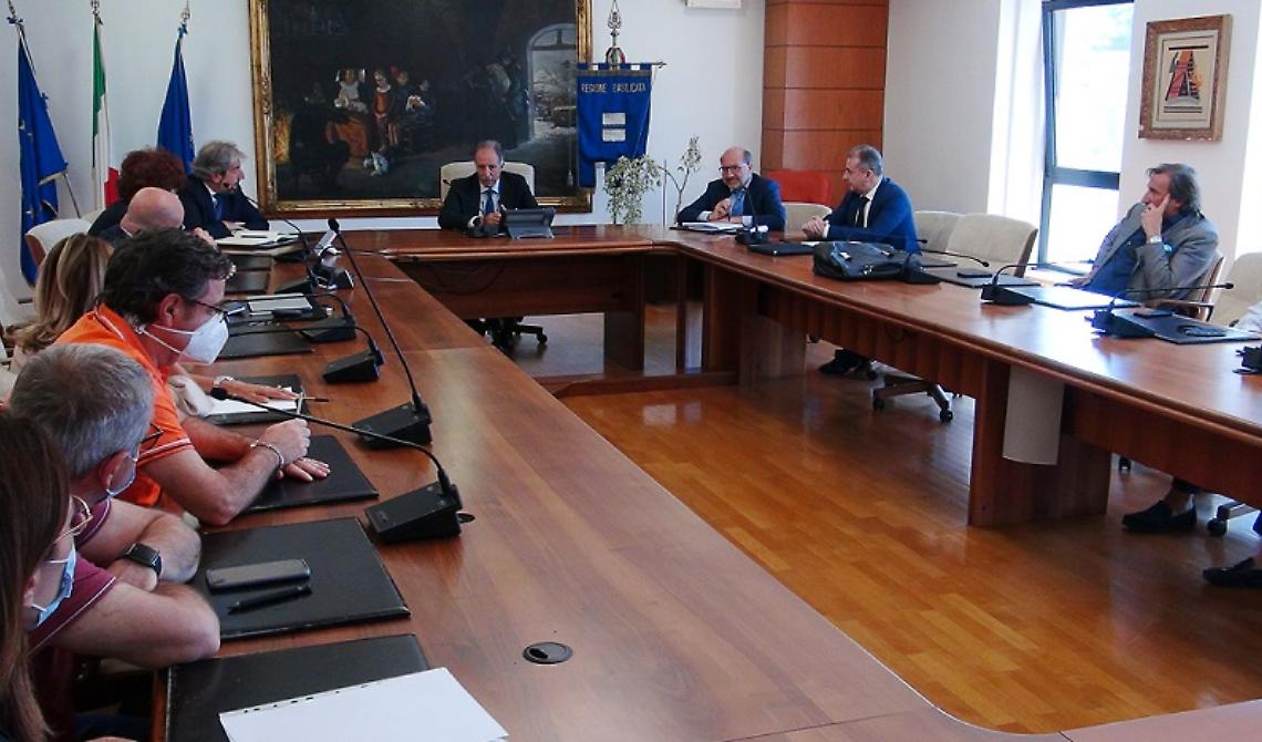 Ecco il tavolo tecnico permanente “Acqua” della Regione Basilicata