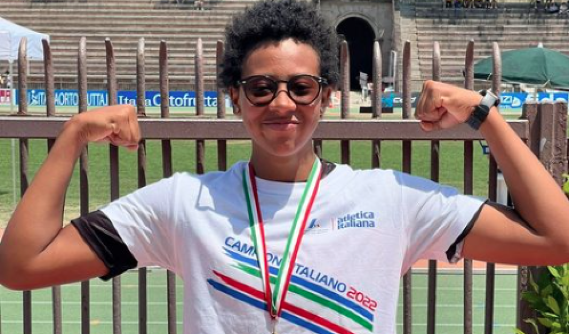 Martina Lukaszek, la discobola di Foggia che in Slovacchia festeggia anche il lancio del suo 16esimo compleanno