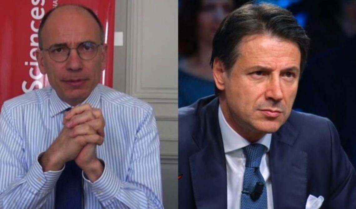 Conte bastona Letta: "Pd arrogante" e il segretario Dem rilancia l'agenda Draghi e cita Berlinguer 