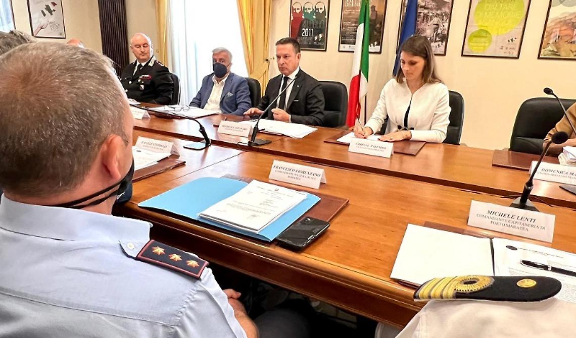 Comitato provinciale per l’ordine e la sicurezza pubblica: attenzionate Lavello e Maratea 