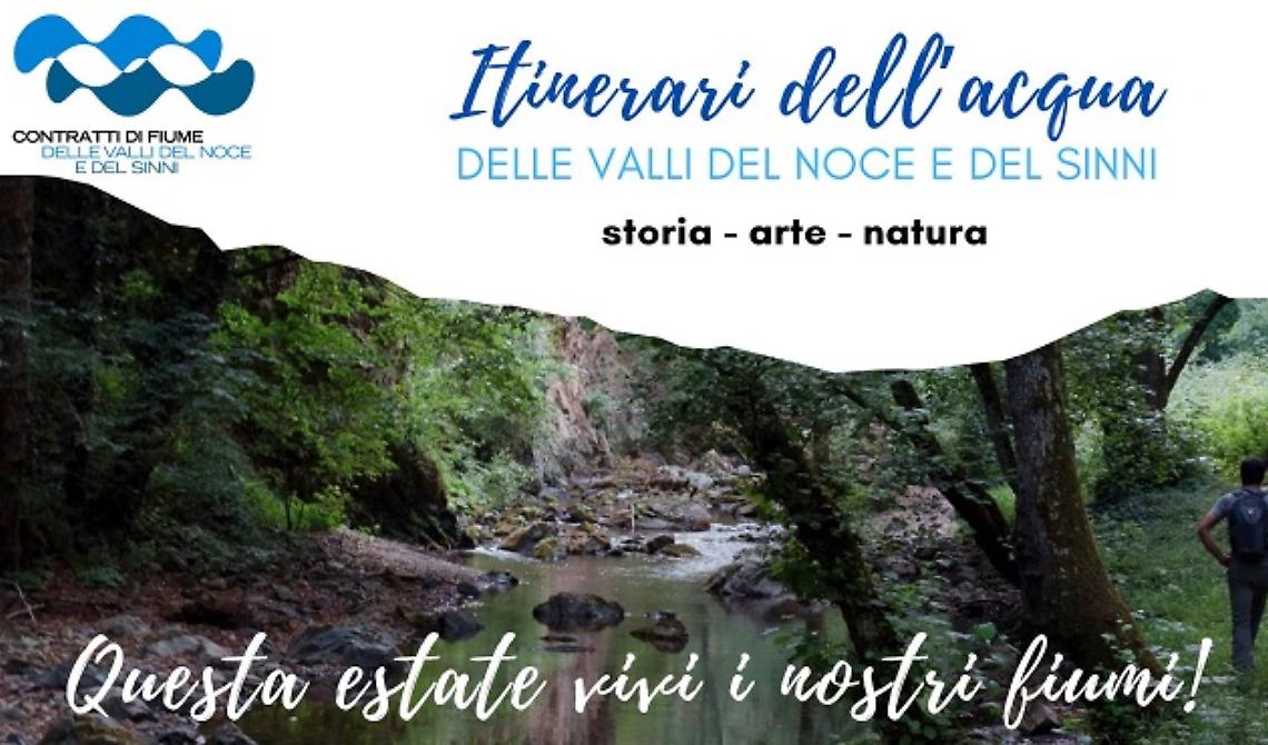 Itinerari dell’acqua, ecco la campagna social dei Contratti di Fiume per scoprire Noce e Sinni